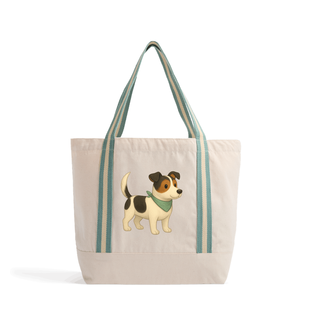 Organic Cotton Tote Bag - BETVA ACHILLES™ Loyal Companion