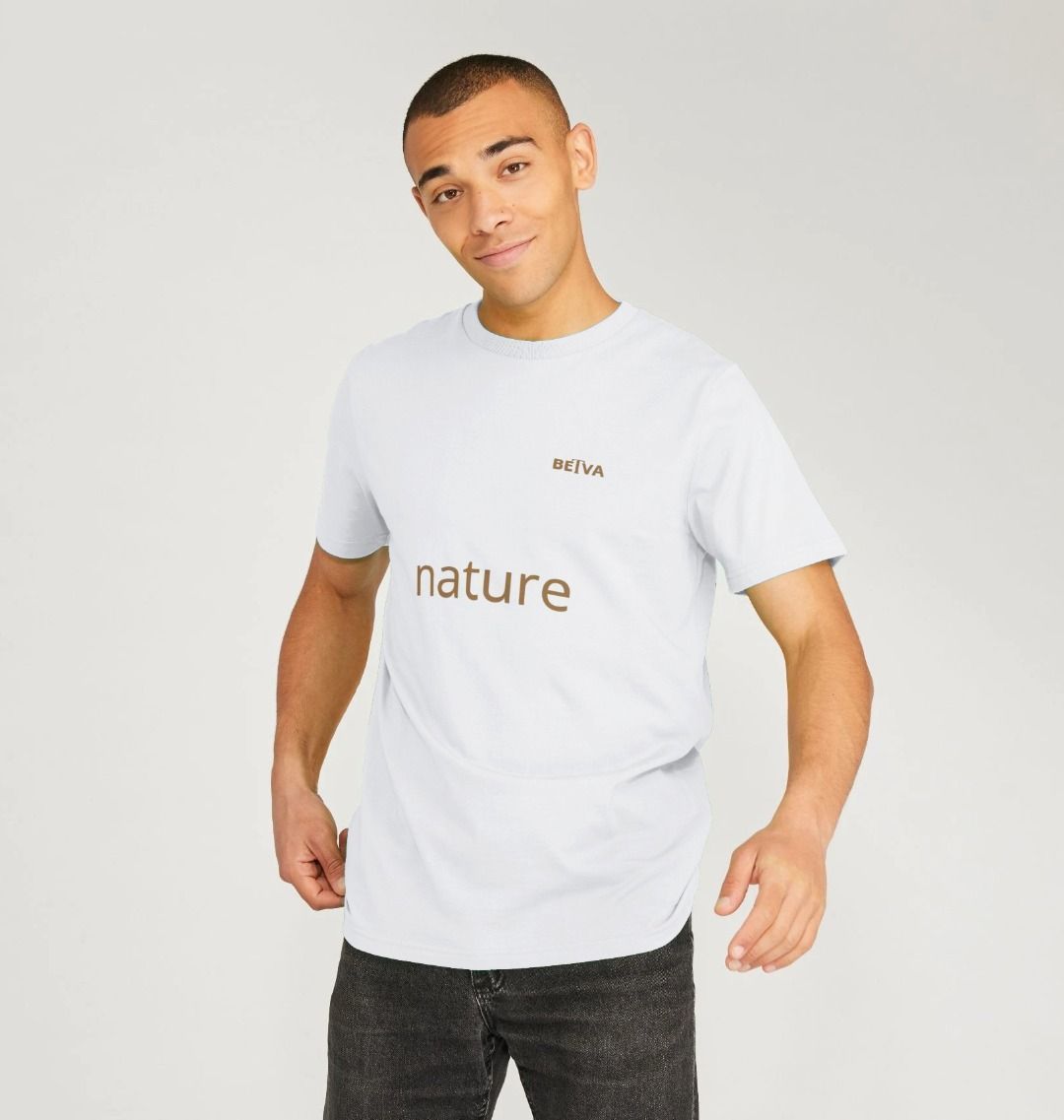BETVA NATURE™ - Men's Basic Organic Cotton Tee