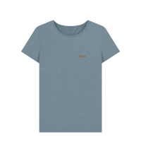 Stone Blue Printed T-shirt