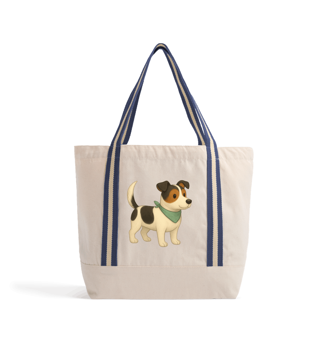 Organic Cotton Tote Bag - BETVA ACHILLES™ Loyal Companion