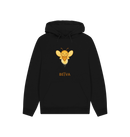 Black Printed Hoody