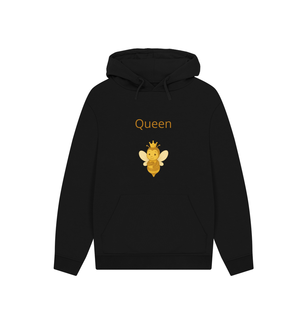 Black Printed Hoody