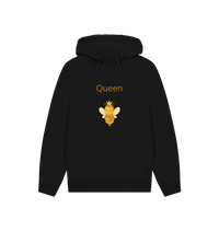 Black Printed Hoody