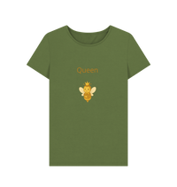 Khaki Printed T-shirt