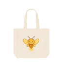 Natural Printed Bag