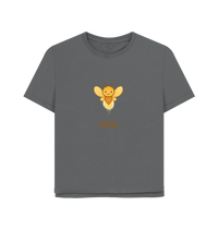 Slate Grey Printed T-shirt