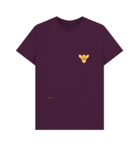 Purple Printed T-shirt