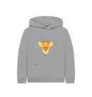 Athletic Grey Printed Kids Hoodie