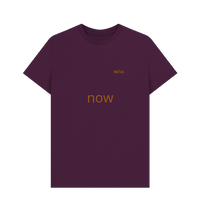 Purple Printed T-shirt
