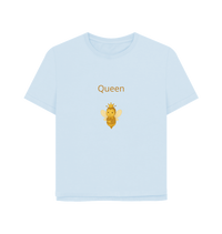 Sky Blue Printed T-shirt