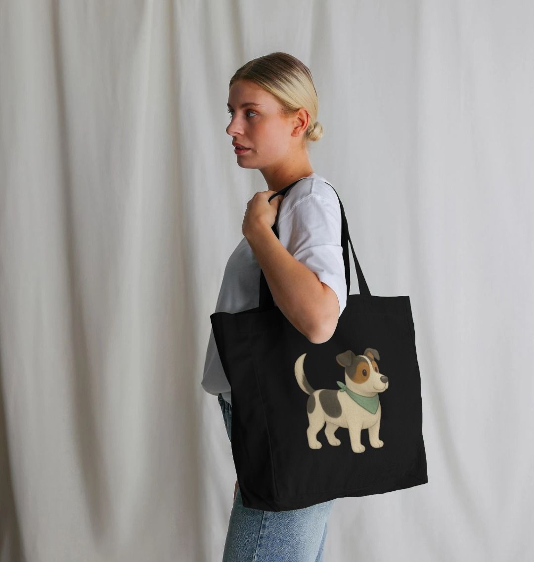 Organic Cotton Shopper Tote - BETVA ACHILLES™ Loyal Companion Bag
