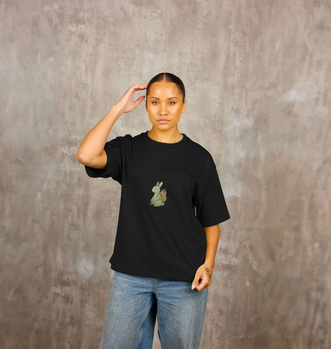 BETVA BRUNO™ - Women's Oversized Organic Cotton Tee