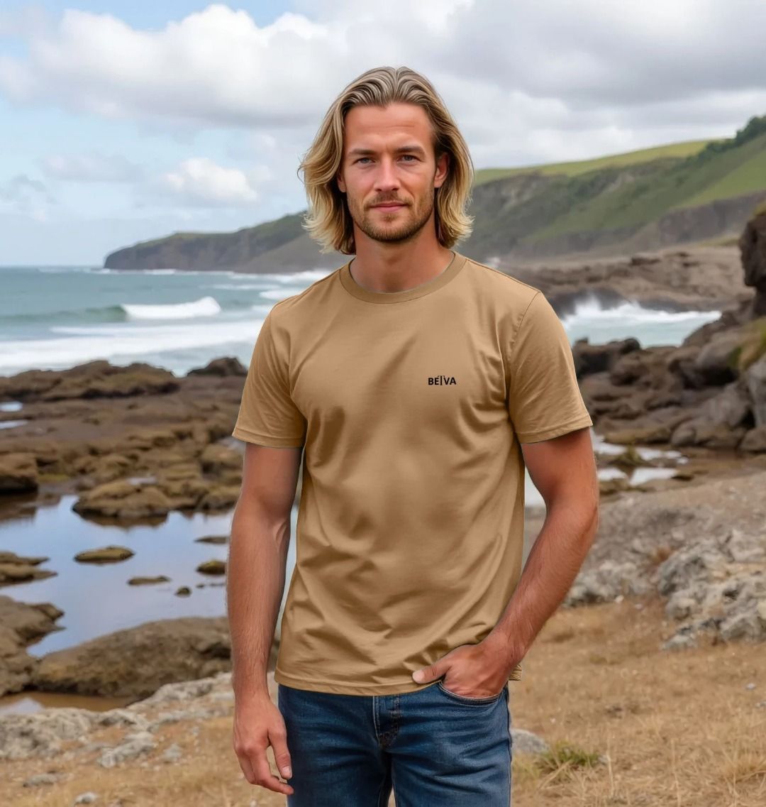 BETVA QUIET™ - Men's Basic Organic Cotton Tee