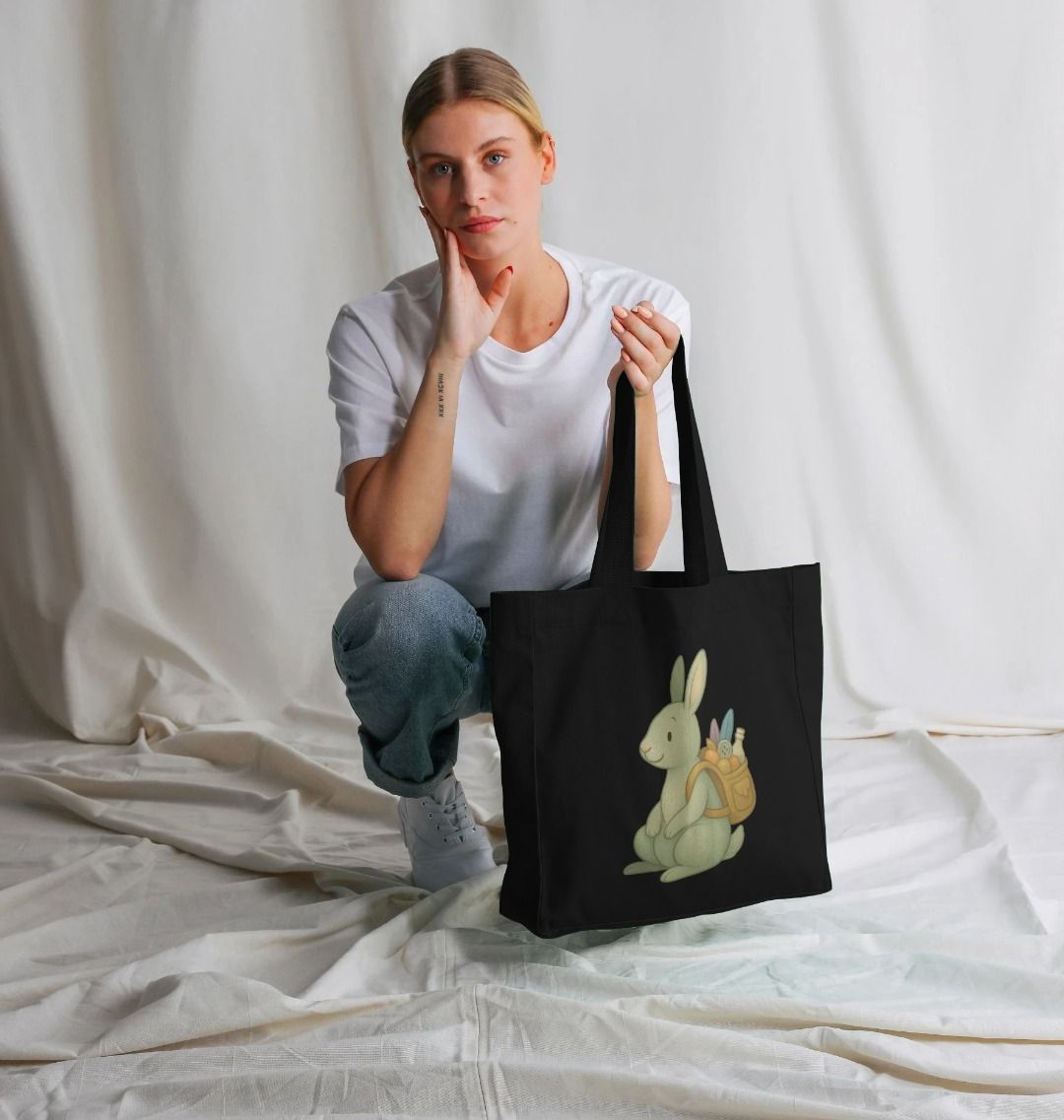 Organic Cotton Shopper Tote “BRUNO” – BETVA Market Companion Carryall