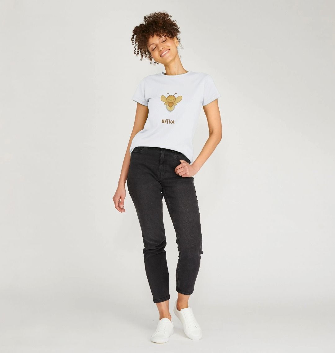 BETVA GLOW™ - Women's Crew Neck Organic Cotton Tee