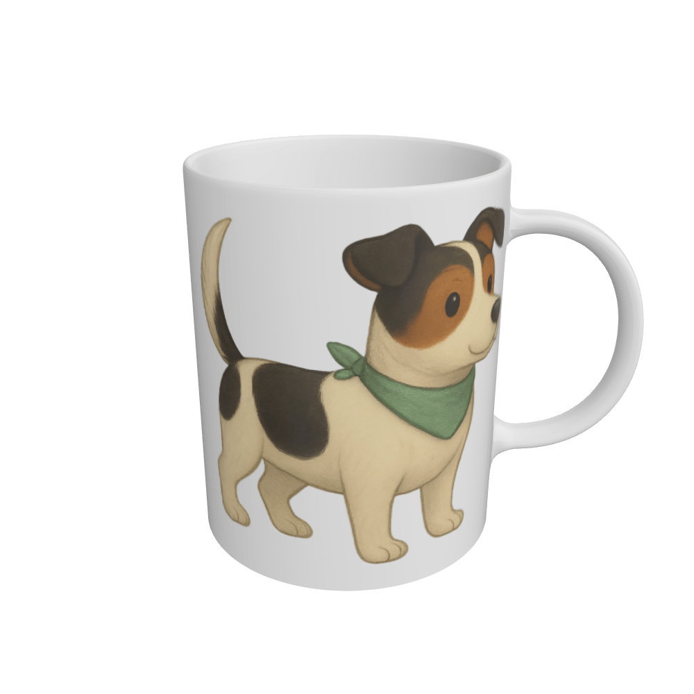 Ceramic Mug - BETVA ACHILLES™ Loyal Companion Minimalist Cup