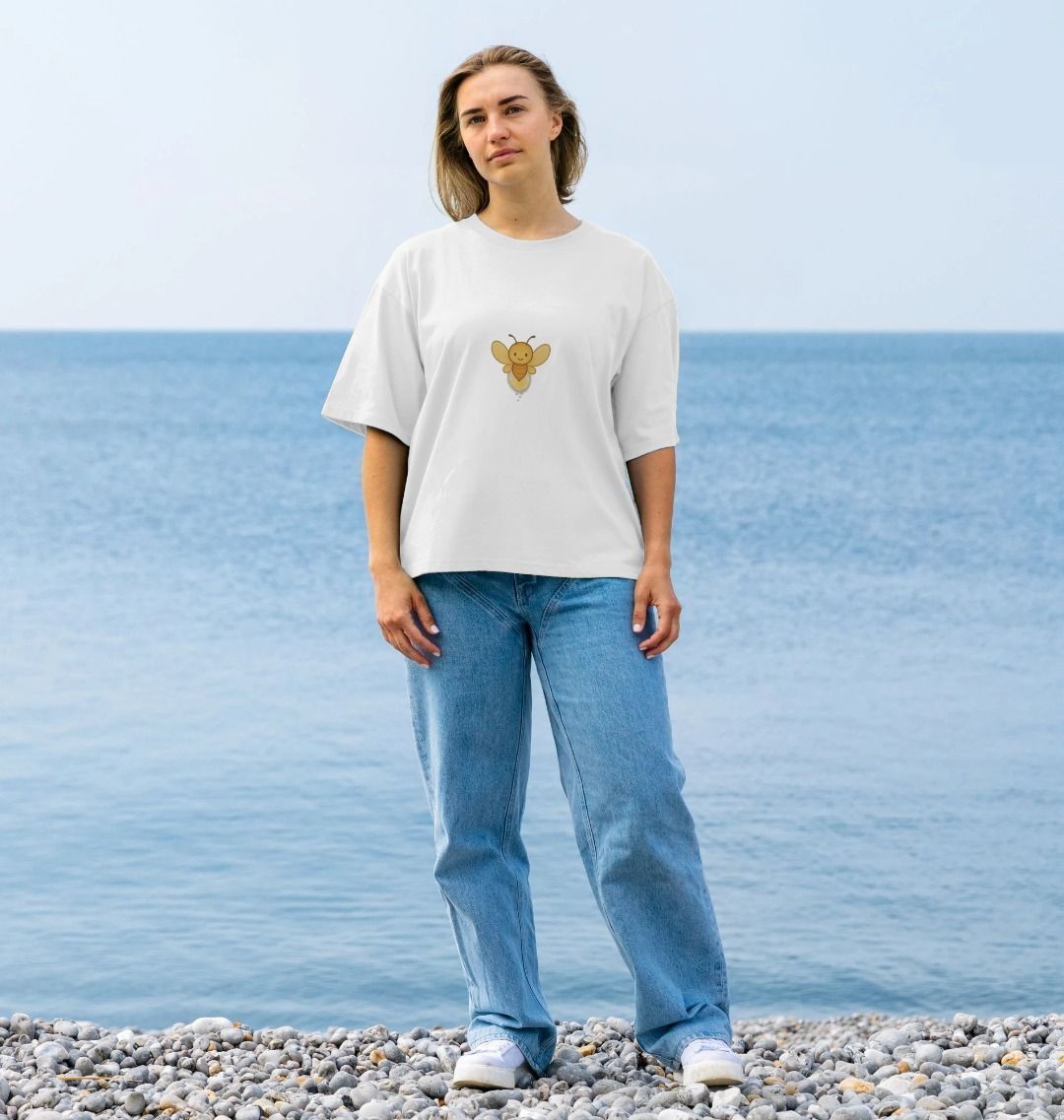 BETVA™ - Women's Oversized Organic Cotton Tee