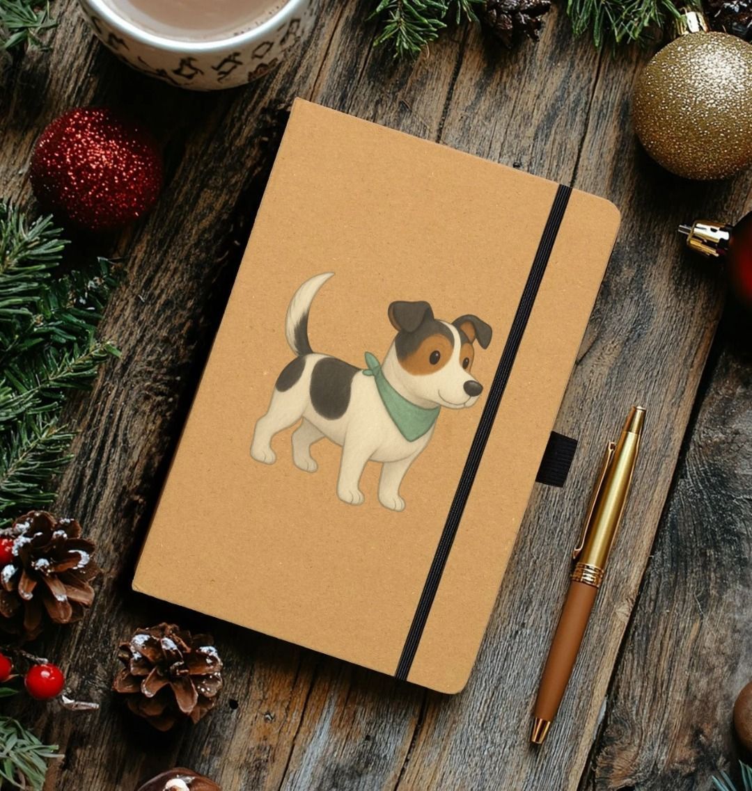 Recycled Kraft Notebook - BETVA ACHILLES™ Loyal Companion Journal A5