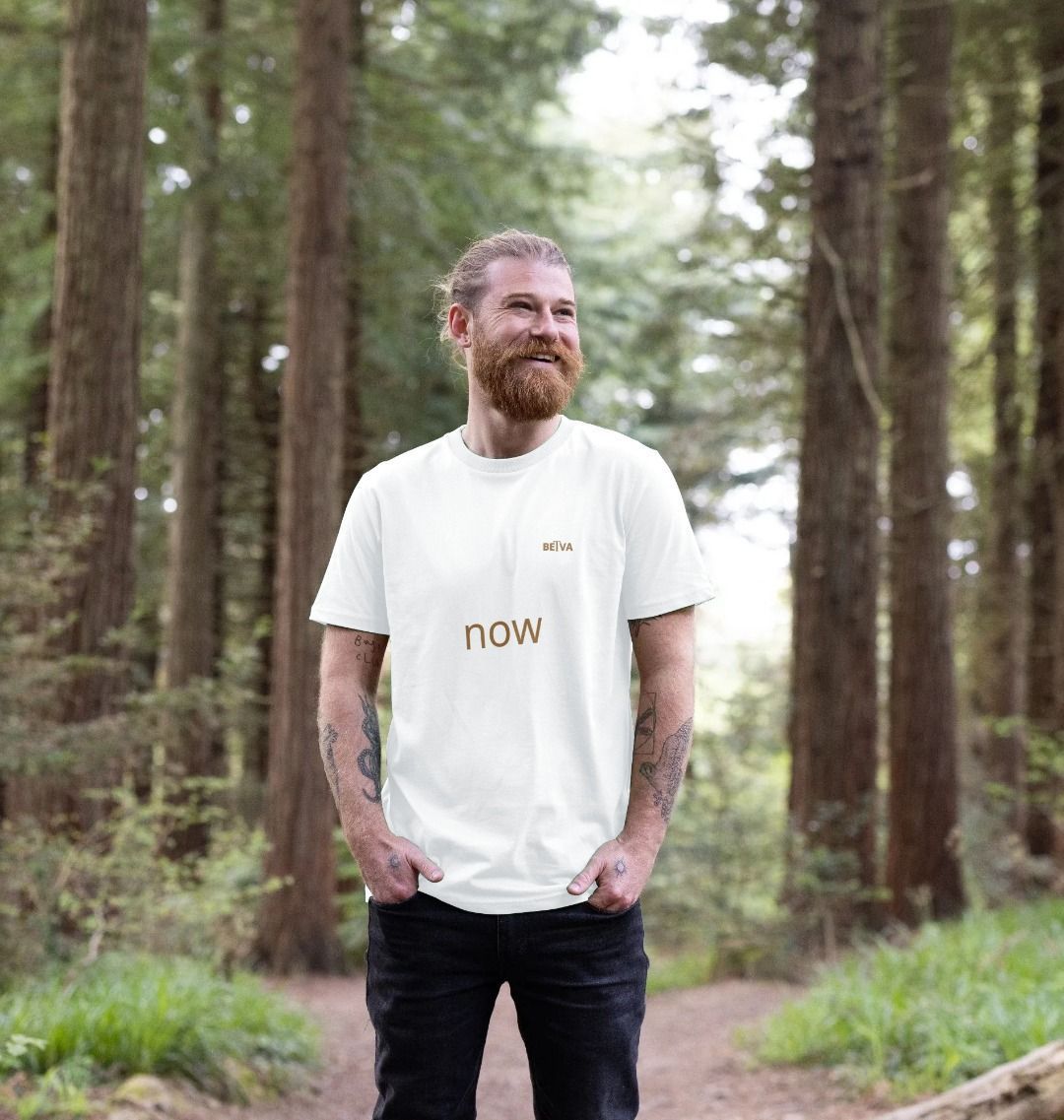 BETVA NOW™ - Men's Basic Organic Cotton Tee
